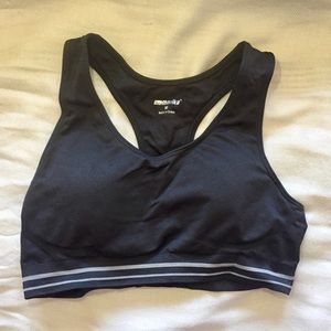 NWOT Black Sports Bra